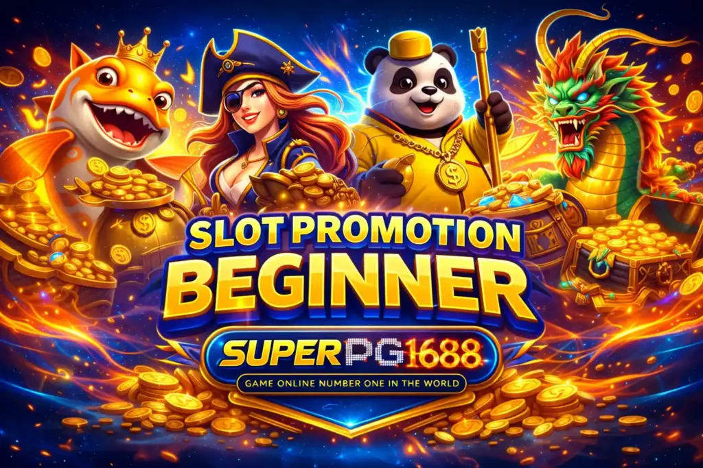 โปรโมชั่น สล็อต สำหรับมือใหม่ เล่นยังไงให้เข้าใจง่าย superpg1688