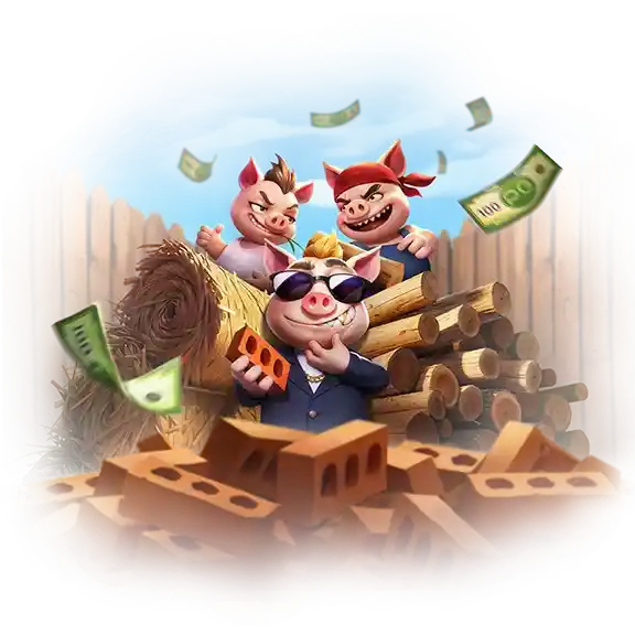 Three Crazy Piggies ความสนุกตู้หมุนลูกหมู | superpg1688