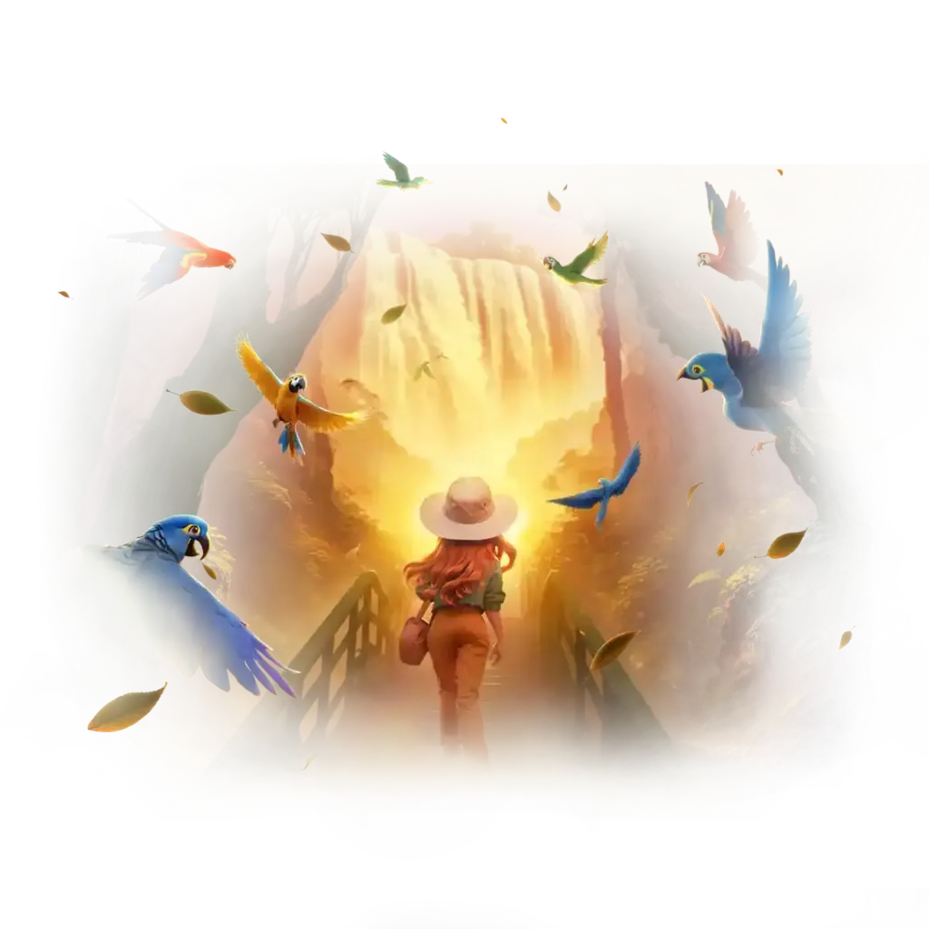รีวิว Wings of Iguazu เกมตู้หมุนนกมาคอว์ | superpg1688
